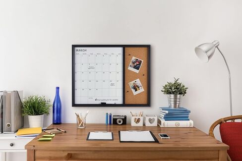 Towle Living Cork Board with 5 Push Pins for Home Office, Dorm Room, Bedroom, Kitchen, Classroom, Gray in Saudi Arabia