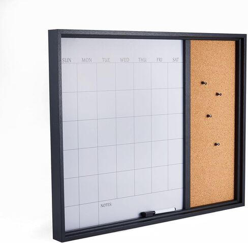 Towle Living Cork Board with 5 Push Pins for Home Office, Dorm Room, Bedroom, Kitchen, Classroom, Gray in Saudi Arabia