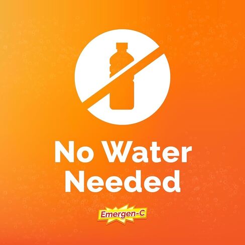 بلورات إيميرجين-سي، مكمل لدعم المناعة أثناء التنقل مع 500 مجم من فيتامين ج، وفيتامينات ب، والزنك والمنغنيز، وانفجار الفراولة، 28 عبوة لاصقة (عبوة من قطعتين) in Kuwait