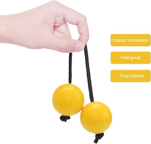 قطعتان من كرات Aslatuas الإيقاعية Kashaka، كرات هزازة يدوية من غرب أفريقيا لحفلات الأداء المسرحي، هزازات Aslatua للبالغين والمراهقين في الحفلات، العروض in Kuwait