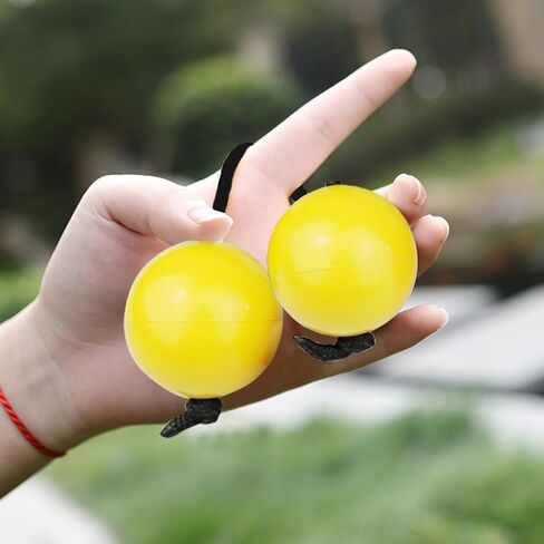 قطعتان من كرات Aslatuas الإيقاعية Kashaka، كرات هزازة يدوية من غرب أفريقيا لحفلات الأداء المسرحي، هزازات Aslatua للبالغين والمراهقين في الحفلات، العروض in Kuwait