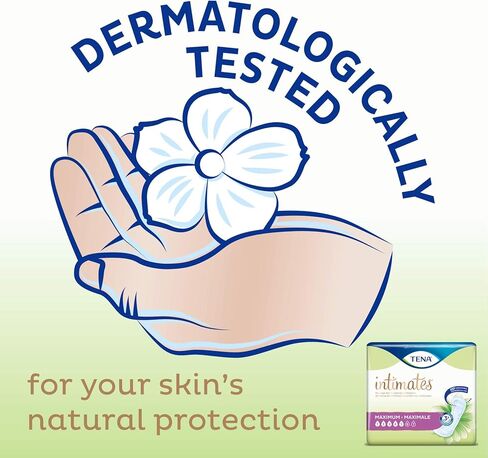 وسادة التحكم في سلس البول/المثانة ذات أقصى قدر من الامتصاص من تينا إنتيماتس، طول عادي، 56 قطعة in Kuwait