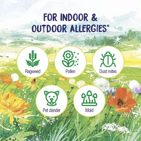 Boiron RhinAllergy Tablets for Relief from Allergy Symptoms of Sneezing, Runny Nose, and Itchy Eyes or Throat - 60 Count in Saudi Arabia