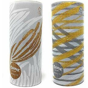 Kleenex Perfect Fit Facial Tissue Tube, 50 Count - (Pack of 2)