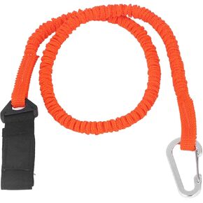 SUNGOOYUE Kayak Paddle Leash, Professional Stretchable Kayak Paddle Lanyard with Polyester Nylon Straps for Kayaking Fishing Boating