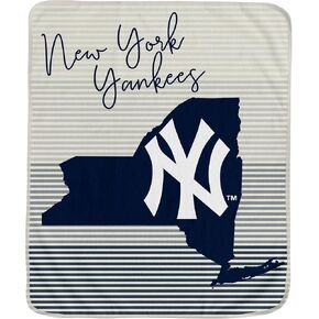 New York Yankees State Stripe Blanket