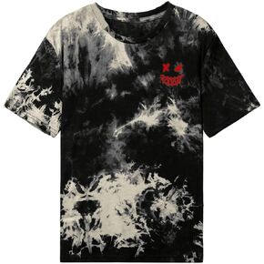 SOLY HUX Boy's Tie Dye Graphic Print T Shirts Short Sleeve Drop Shoulder Summer Tee Tops