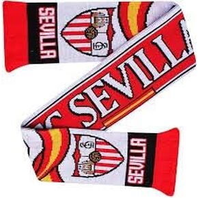Sevilla FC Scarf | Premium Acrylic Knit | Soccer Fan Scarf