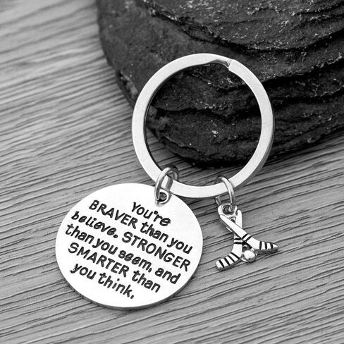Sportybella - Hockey Keychain, Hockey Jewelry, Gift for Female Hockey Players in Saudi Arabia