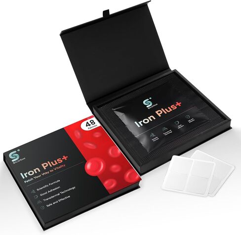 رقعة Iron Plus (كمية تكفي لمدة 48 يومًا) - لصقات الحديد للنساء والرجال in Saudi Arabia
