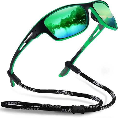 Sports Polarized Sunglasses for Men Women Outdoor Fashion Fishing Driving Baseball Golf Anti-UV400 Cycling Glasses in Saudi Arabia