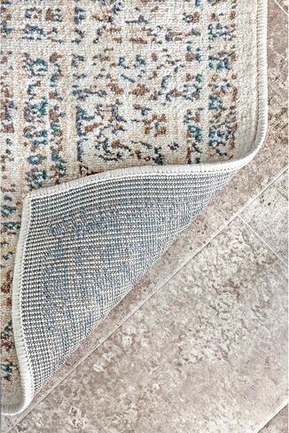 nuLOOM Tanith Vintage Medallion Runner Rug, 2' 6" x 12', Cream in Saudi Arabia