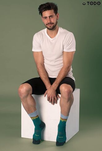 TODO 55% Merino Wool Hiking Socks Men & Women - Breathable, Thermal for all Outdoor Activities in Saudi Arabia