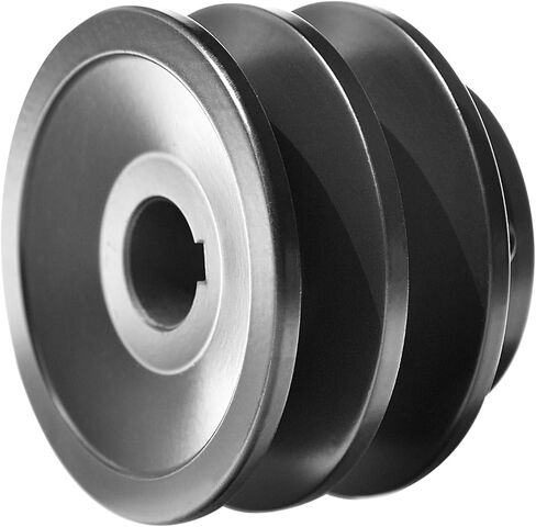 2AK25-5/8 Double Groove V-Belt Pulleys, 2.5" OD 5/8" Fixed Bore, Cast Iron, for A, 3L&4L (A&AX) V-Belts in Kuwait