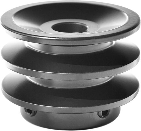2AK25-5/8 Double Groove V-Belt Pulleys, 2.5" OD 5/8" Fixed Bore, Cast Iron, for A, 3L&4L (A&AX) V-Belts in Kuwait