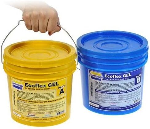 جل Ecoflex - مطاط السيليكون المعالج بالبلاتينيوم للمؤثرات الخاصة - وحدة نصف لتر in Kuwait