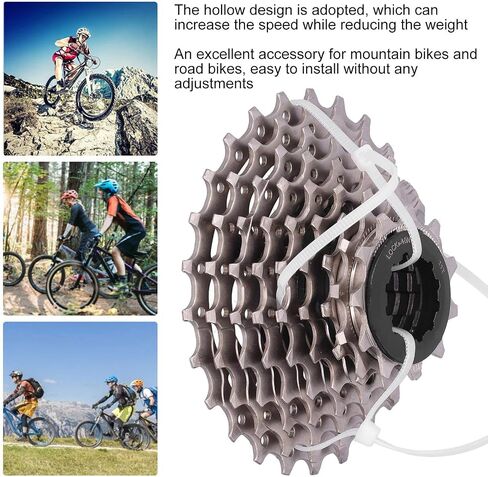 Bike Cassette 9 Speed 11 25T Card Accessory for Mountain Road Replace in Saudi Arabia