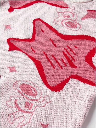 بلوفرات SHENHE للرجال ذات رسومات على شكل نجمة ورائد فضاء وأكمام طويلة in Kuwait