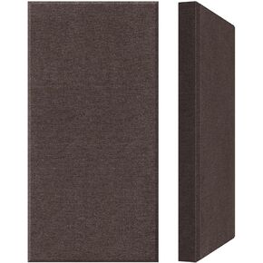 UMIACOUSTICS 2 PCS Acoustic Panel, 47.2" x 23.6" x 2" Fiberglass Sound Proof Wall Panels, Sound Absorbing Panels for Studios, Office, Home Theater. Linen