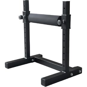 KORIKAHM Single Leg Squat Roller, Adjustable height Leg Squat Stand, Bulgarian Split Squat Stand for Home Gym Leg Strength Training