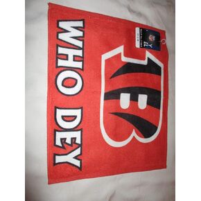 Cincinnati Bengals WHO DEY Rally Towel 15" X 18" Orange