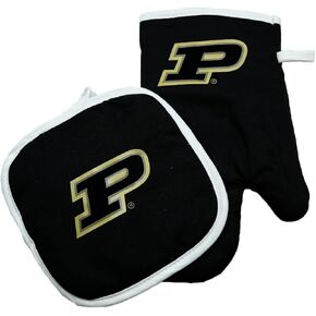 Purdue Boilermakers Oven Mitt & Potholder - Black