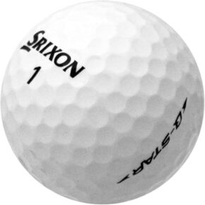 12 Srixon Q-Star Golf Balls in Near Mint Condition, AAAA Quality, Recycled Used Golf Balls, Best Value Golf Balls, White