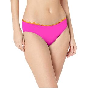 Anne Cole Women's Frank Classic Mid-Rise Retro Scoop Bikini Bottom Swimsuit