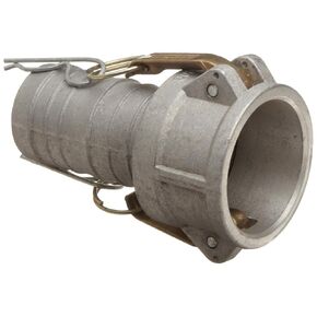 Dixon G400-C-AL Aluminum A380 Global Type C Cam and Groove Hose Fitting, 4" Socket x 4" Hose ID Barbed