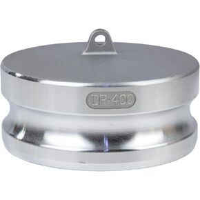 1 PC Aluminum 4 inch cam lock fittings Part (4" DP) cam groove hose fitting camlock fittings 4, 4" Dust Plug camlock fitting