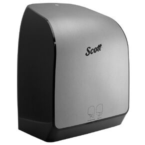 نظام توزيع المناشف الورقية الأوتوماتيكي من Scott® Pro (29739)، لمناشف Green Core Scott® Pro Roll، من الفولاذ المقاوم للصدأ، 1 / ​​علبة in Kuwait