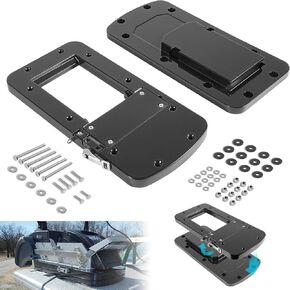 8M0092064 Xi Series Quick-Release Mounting Bracket Kit Aluminum for MotorGuide Xi3 Xi5 Trolling Motors (Black)