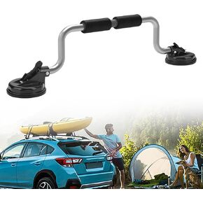 Kayak Roller, Heavy Duty Kayak Load Assist with Suction Cups System for Mounting Kayaks Canoes to SUV Car Tops Suction Boat Roller Load Assist
