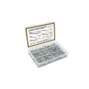 500Pcs Aluminium Blind Rivets 7-Size Assortment Kit (3/16'' 5/32'' 1/8'') - JSNOW Industries