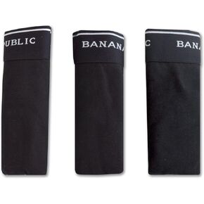 Banana Republic Mens Organic Cotton Blend Elastic Waistband 3 Pack Boxers Briefs, in Kuwait