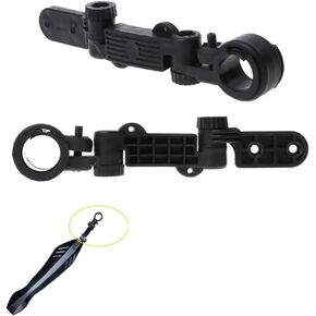 2 Pack Bike Rear Fenders Mount to Seatpost Clamp Connector Ajustable Rod Bracket for Road Mountain Bicycle Mudguard Set Cycling Tire Seat Post Mud Guards Parts