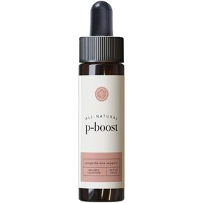 Rowe Casa Organics P-Boost Drops - Natural Hormone Balancing Essential Oils | Pre-Seed Fertility Drops | Bioidentical Progesterone Supplement for Fertility | Natural Menopause Support