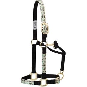 Weaver Leather Adjustable Patterned Nylon Horse Halter, Cactus, Small Horse