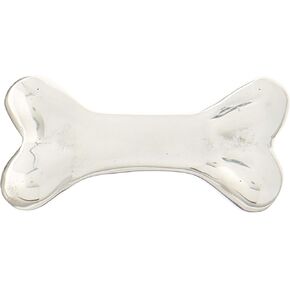 Mariposa Dog Bone Napkin Weight, One Size, Silver