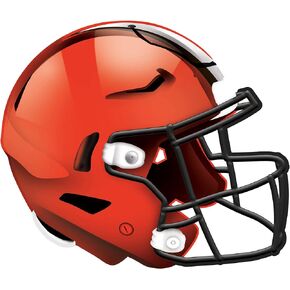 Fan Creations NFL Cleveland Browns Unisex Cleveland Browns Authentic Helmet, Team Color, 12 inch