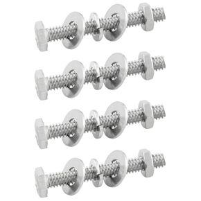 4 Set 304 Stainless Steel Sign Post Mounting Bolts Hardware Accessories Set