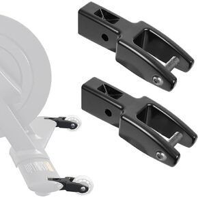 CyclingDeal Compatible with Original Peloton Bike Wheel Extender - Easy to Move Roll Peloton Bike - Great Peloton Extension Accessories Accessory