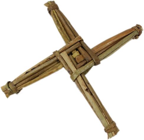 Biddy Murphy St. Brigid’s Cross Hanging 6" x 6" x 3/4" Made in Ireland in Saudi Arabia