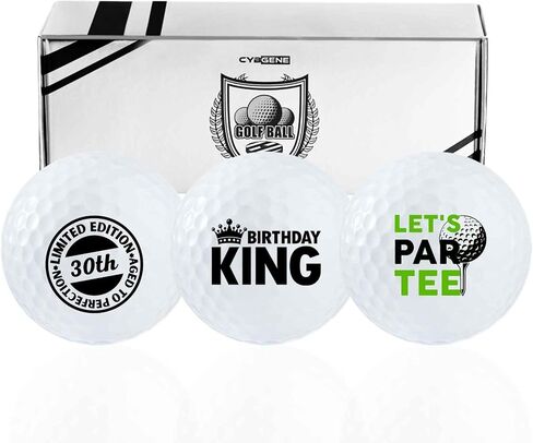 30th Birthday Gifts for Men Golfer, Balls Set for Him, Husband, Perfect for Dad, Golf Lovers for Father's Day Birthday Christmas in Saudi Arabia