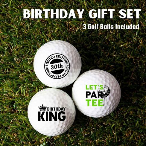 30th Birthday Gifts for Men Golfer, Balls Set for Him, Husband, Perfect for Dad, Golf Lovers for Father's Day Birthday Christmas in Saudi Arabia