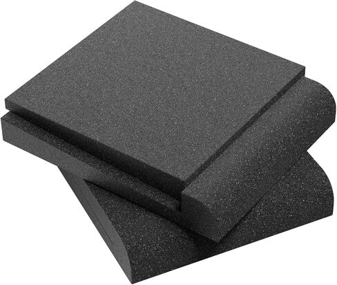 وسادات عزل TONOR لمكبرات الصوت، رغوة صوتية لشاشة الاستوديو، لوحات عازلة للصوت عالية الكثافة لمعظم مكبرات الصوت 3 - 4.5 بوصة، زاوية قابلة للتعديل، تمنع الاهتزازات، 6.3 بوصة × 8 بوصة × 1.4 بوصة، عبوة من قطعتين in Kuwait