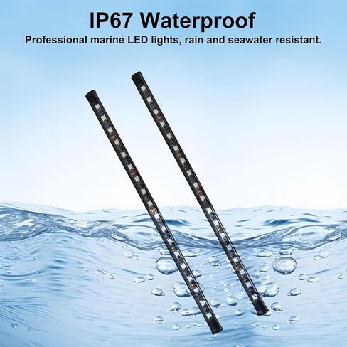 Elegananccy Navigation Lights for Boat Marine, Boat Red and Green Bow Lights, Night Fishing Lights, Deck Lights for Marine Pontoon Boat Bas Boat Dinghy Kayak Yacht in Kuwait