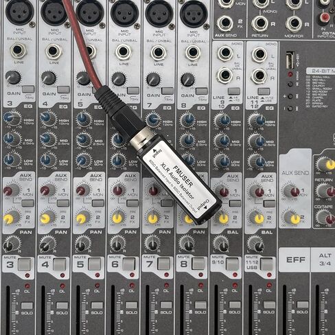 XLR Audio Ground Loop Noise Isolator | Single-Channel Balance Hum Eliminator for Home Stereo Systems, Equalizer, DI Boxe, Audio Mixer, Bass Preamp & Audio Interface in Saudi Arabia