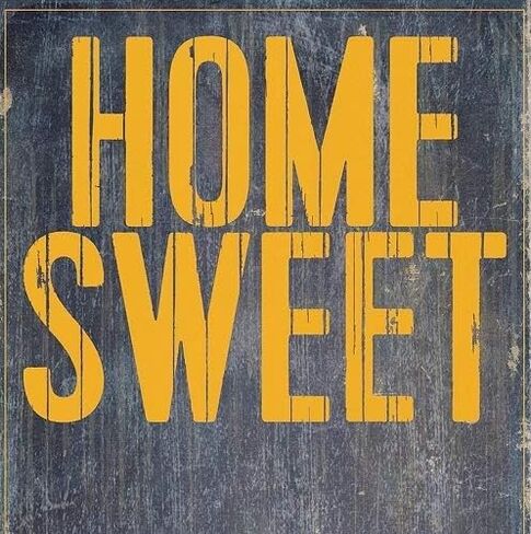 لافتة خشبية LSU Tigers - Home Sweet Home 6"x12" in Saudi Arabia