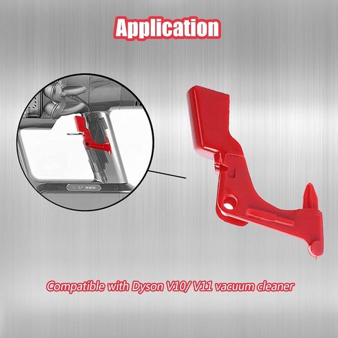 Trigger Switch Button Replacement Compatible with Dyson V10 V11 SV12 SV14 Vacuum Cleaner Vacuum Cleaner Switch Button Red Button V11 Replacement Parts, ABS Red Switch Button in Saudi Arabia